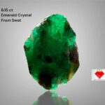 6.15 Carat Natural Emerald Crystal from Swat, Pakistan – Untreated Green Beryl Gem