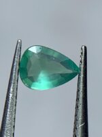 Ultra-Rare 0.191 ct Natural Green Hauyne – Pear Cut Collector’s Gem - Image 2