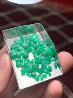 46.25 Carat Swat Valley Emerald Rough Lot – Natural and Untreated - Image 2