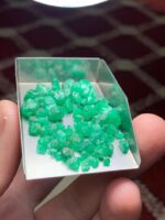 46.25 Carat Swat Valley Emerald Rough Lot – Natural and Untreated - Image 3