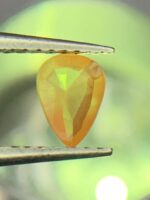 Ultra-Rare 0.191 ct Natural Green Hauyne – Pear Cut Collector’s Gem - Image 9