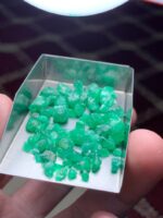 46.25 Carat Swat Valley Emerald Rough Lot – Natural and Untreated - Image 11