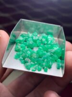 46.25 Carat Swat Valley Emerald Rough Lot – Natural and Untreated - Image 12