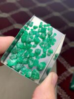 46.25 Carat Swat Valley Emerald Rough Lot – Natural and Untreated - Image 13