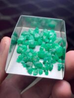 46.25 Carat Swat Valley Emerald Rough Lot – Natural and Untreated - Image 4
