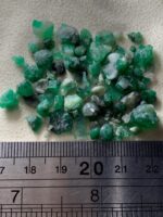 Swat Emerald Rough Lot: 44.71 ct Natural Green Crystals - Image 5