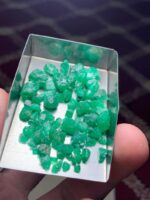 46.25 Carat Swat Valley Emerald Rough Lot – Natural and Untreated - Image 6