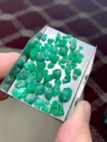 46.25 Carat Swat Valley Emerald Rough Lot – Natural and Untreated - Image 7