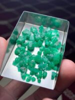 46.25 Carat Swat Valley Emerald Rough Lot – Natural and Untreated - Image 8