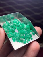 46.25 Carat Swat Valley Emerald Rough Lot – Natural and Untreated - Image 10