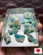 265 ct Hauyne Lot from Afghanistan (30.70 × 24.80 × 12.40 mm) — A Rare Collector’s Feldspathoid Mineral Suite