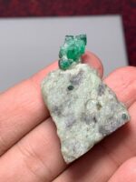 85.10ct Swat Emerald Specimen – A Fine Natural Crystal with Striking Color - Image 9