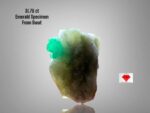 31.76ct Emerald Specimen – Rare Swat Valley Crystal