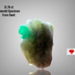 31.76ct Emerald Specimen – Rare Swat Valley Crystal
