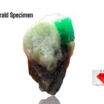 56.10ct Swat Emerald Specimen – Compact Crystal with Vivid Color and Natural Form