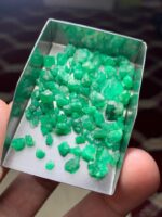 46.65 Carat Swat Valley Emerald Rough Lot – Authentic Natural Gemstone - Image 3