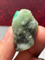 56.10ct Swat Emerald Specimen – Compact Crystal with Vivid Color and Natural Form - Image 4