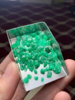 46.65 Carat Swat Valley Emerald Rough Lot – Authentic Natural Gemstone - Image 4