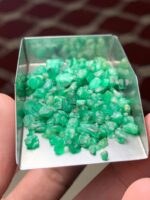 52.10 Carat Swat Emerald Rough Lot: Thick Crystals Built for Bold Emerald Cuts - Image 6