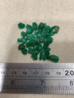 34.17 Carat Swat Emerald Rough Lot – Dimensions 6.53 × 7.00 × 5.68 mm - Image 9