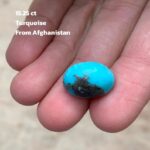 Statement Afghan Turquoise Cabochon – 15.25 Carats of Bold Beauty