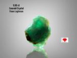 9.95ct Natural Emerald Crystal – Laghman, Afghanistan