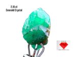 The 2.16-Carat Wonder: Swat Emerald Crystal with Striking Dimensions