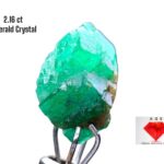 The 2.16-Carat Wonder: Swat Emerald Crystal with Striking Dimensions