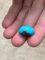 Statement Afghan Turquoise Cabochon – 15.25 Carats of Bold Beauty - Image 4