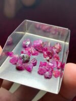 Fire in the Rough: 40.70ct Afghan Ruby Rough Lot with Strong Length & Structure - Image 5