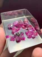 Fire in the Rough: 40.70ct Afghan Ruby Rough Lot with Strong Length & Structure - Image 7