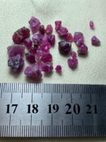 Fire in the Rough: 40.70ct Afghan Ruby Rough Lot with Strong Length & Structure - Image 8