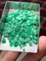 52.10 Carat Swat Emerald Rough Lot: Thick Crystals Built for Bold Emerald Cuts - Image 8
