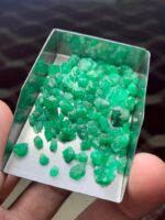 46.65 Carat Swat Valley Emerald Rough Lot – Authentic Natural Gemstone - Image 9