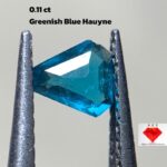 Discover the Allure of a 0.11 ct Greenish-Blue Gemstone: A Subtle Beauty