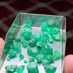 Natural Elegance: 41.30 Carat Swat Emerald Rough Lot