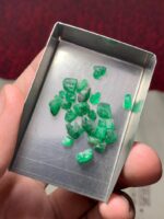 15.40ct Emerald Rough Lot – Pure Swat Valley Origins - Image 7