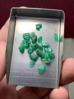 15.40ct Emerald Rough Lot – Pure Swat Valley Origins - Image 9