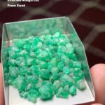 Balanced Beauty: 59.30 ct Emerald Rough Lot from Swat Valley