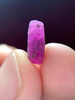 Fire in Stone: 4.335ct African Ruby Crystal with Elegant Natural Form - Image 2