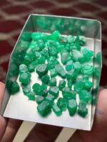 48.17 Carat Swat Emerald Rough Lot – Natural Green Gemstone - Image 3
