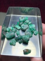 34.05ct Swat Emerald Rough Lot – Vibrant Natural Crystal with Strong Presence - Image 7