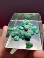 34.05ct Swat Emerald Rough Lot – Vibrant Natural Crystal with Strong Presence - Image 10