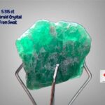 5.315ct Swat Emerald Crystal – Natural Green Clarity in Raw Form