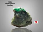 145.5ct Swat Emerald Specimen – Massive Natural Crystal with Exceptional Dimensions