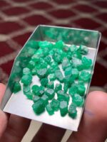48.17 Carat Swat Emerald Rough Lot – Natural Green Gemstone - Image 12