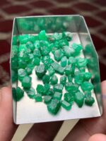 48.17 Carat Swat Emerald Rough Lot – Natural Green Gemstone - Image 14