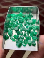 48.17 Carat Swat Emerald Rough Lot – Natural Green Gemstone - Image 15