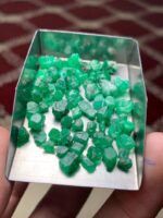 48.17 Carat Swat Emerald Rough Lot – Natural Green Gemstone - Image 9
