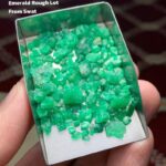 49.10 Carat Swat Valley Emerald Rough Lot – Authentic Raw Gemstones